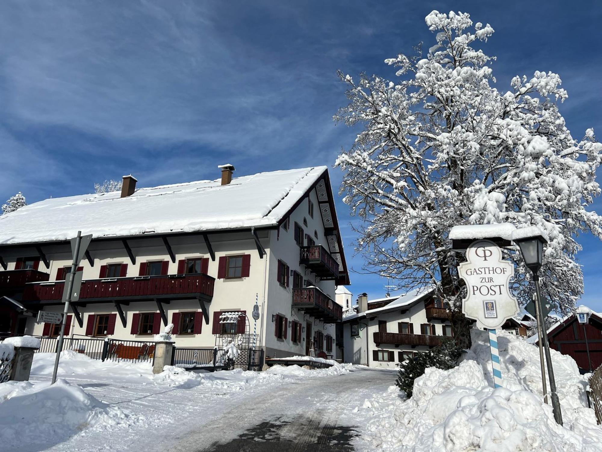 Gasthof zur Post Saulgrub Exterior foto